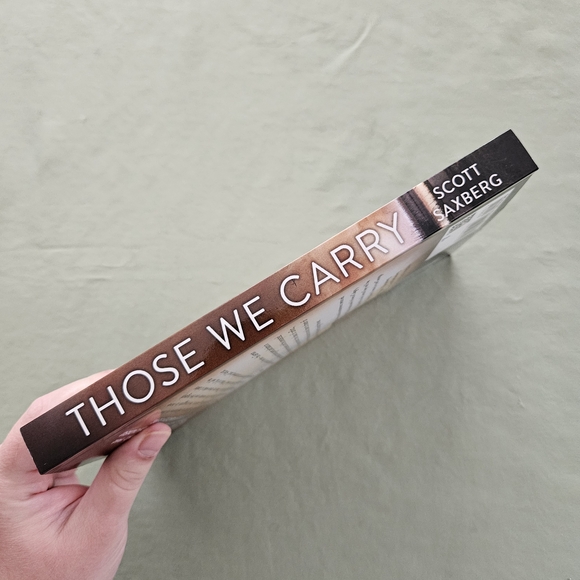 Those We Carry by Scott Allen Saxberg - Paperback World War II Romance - Picture 5 of 7